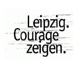 leipzig zeigt courage logo