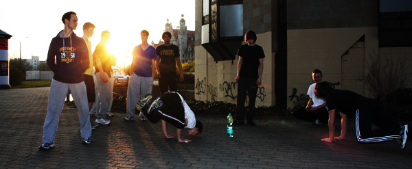 Parkour Training in Leipzig Twio X