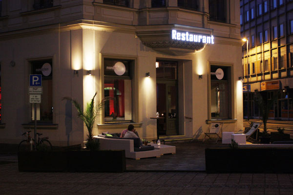 Dunkelrestaurant Mondscheinrestaurant leipzig