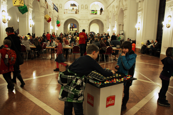 Familien Spiele Fest Rathaus Leipzig