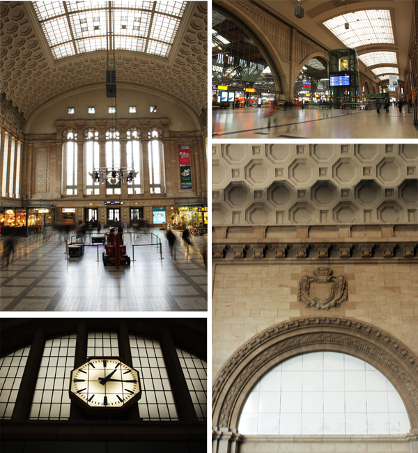 Hauptbahnhof Leipzig Innen Architektur