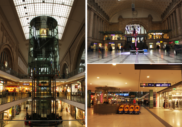 Hauptbahnhof Leipzig Promenaden Innen