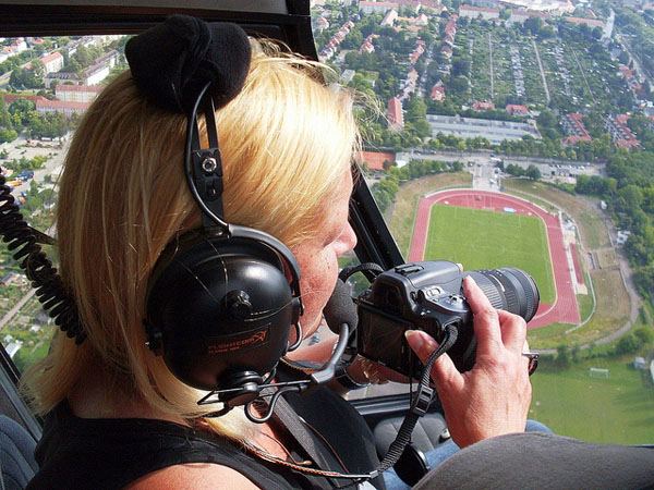 hubschrauber fliegen leipzig