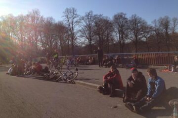 Sachsenbrücke in Leipzig Elster