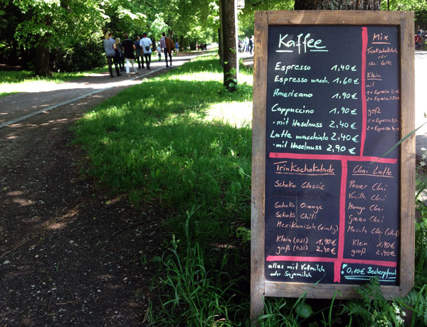 Cafe Sachsenbrücke Kaffee Leipzig