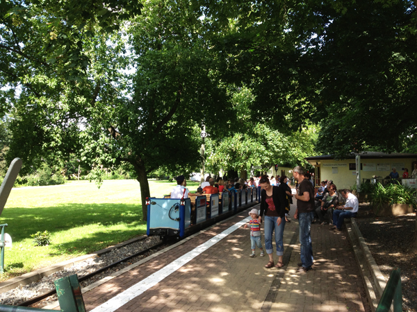 Auensee Parkeisenbahn Bahnhof