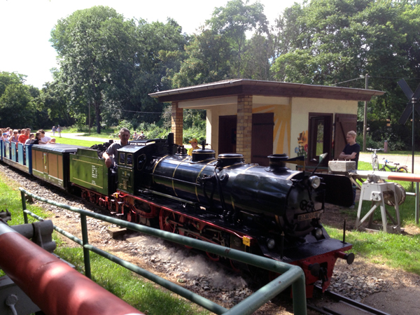 Auensee Parkeisenbahn Dampflok