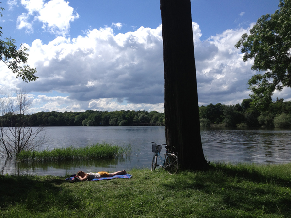 Auensee in Leipzig