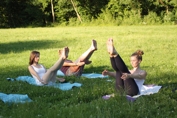 Yoga im Park Leipzig