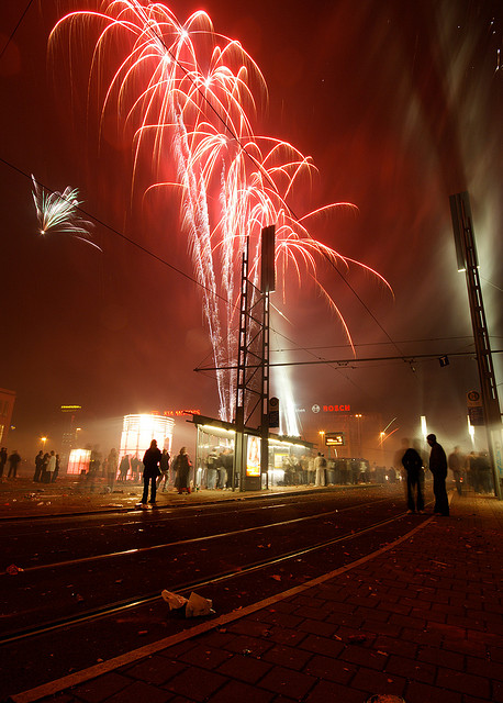 Feuerwerk Leipzig