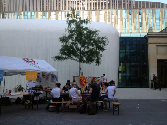 frische luft und Pausenbrot Uni Leipzig