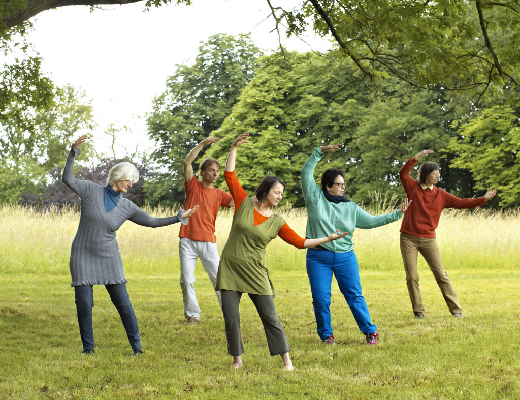 Qigong im park