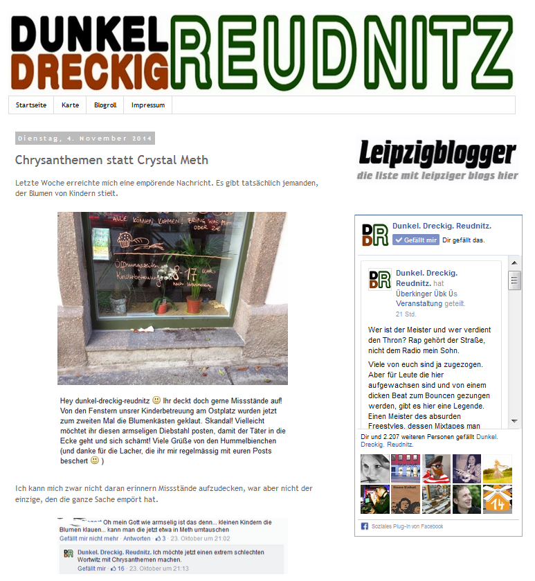 dunkel dreckig reudnitz