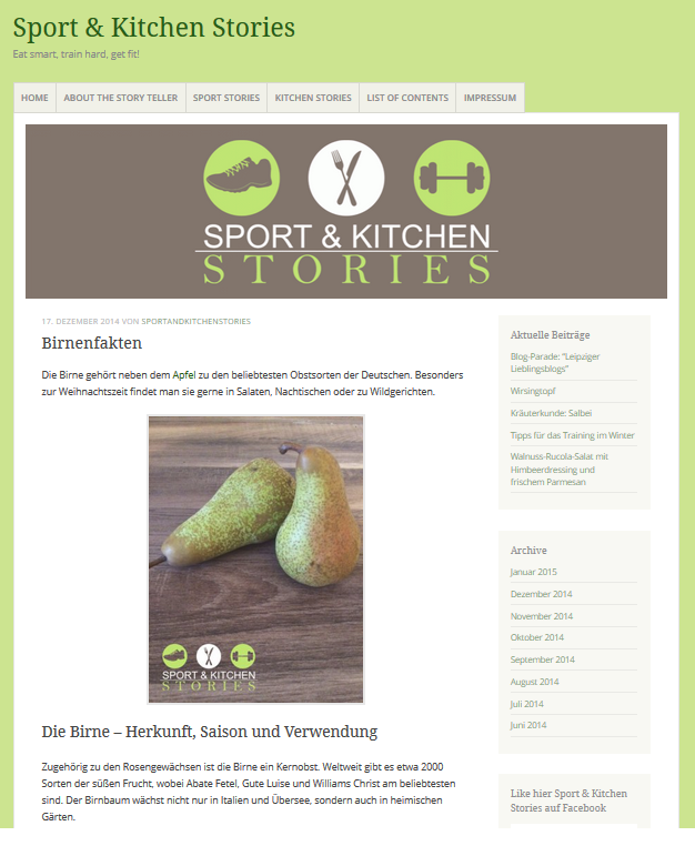 sport & kitchen stories