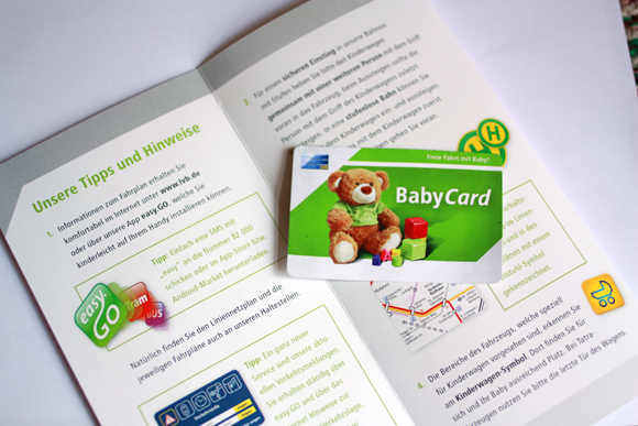 LVB Babycard Leipzig freie Fahrt