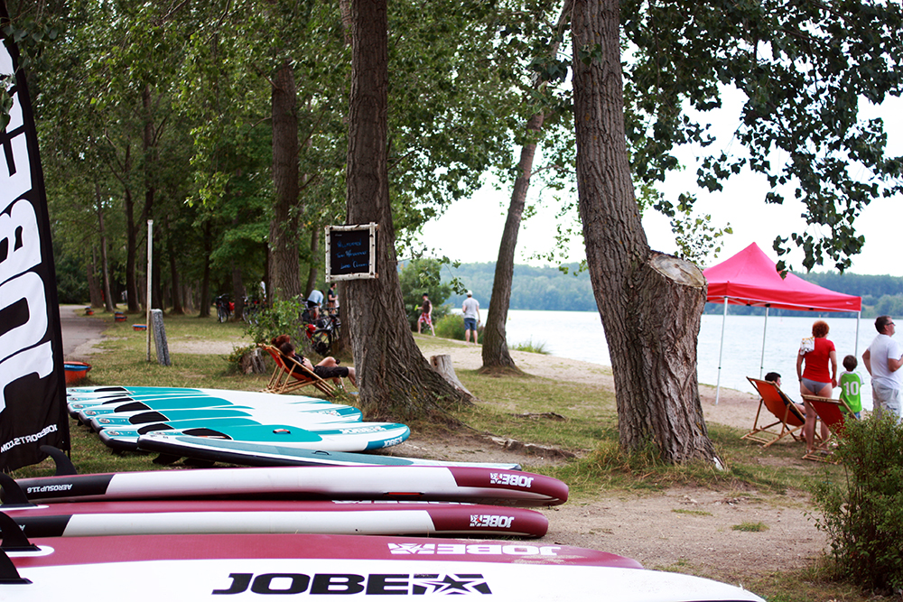 stand up paddling leipzig kulkwitzer see