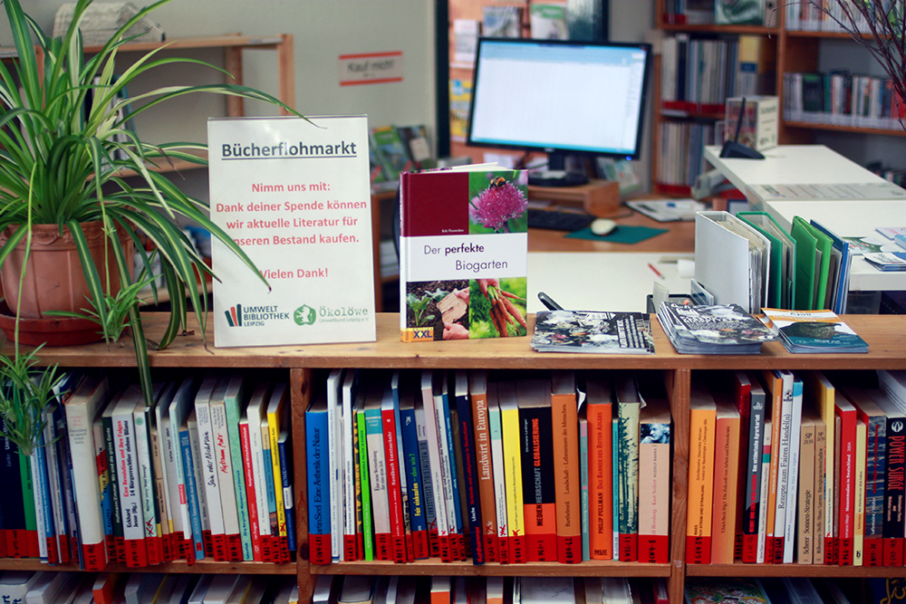 Umweltbibliothek Leipzig Bücherflohmarkt