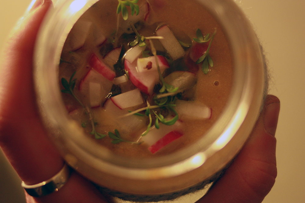 Leipziger Tischlein vegetarische Vorsuppe