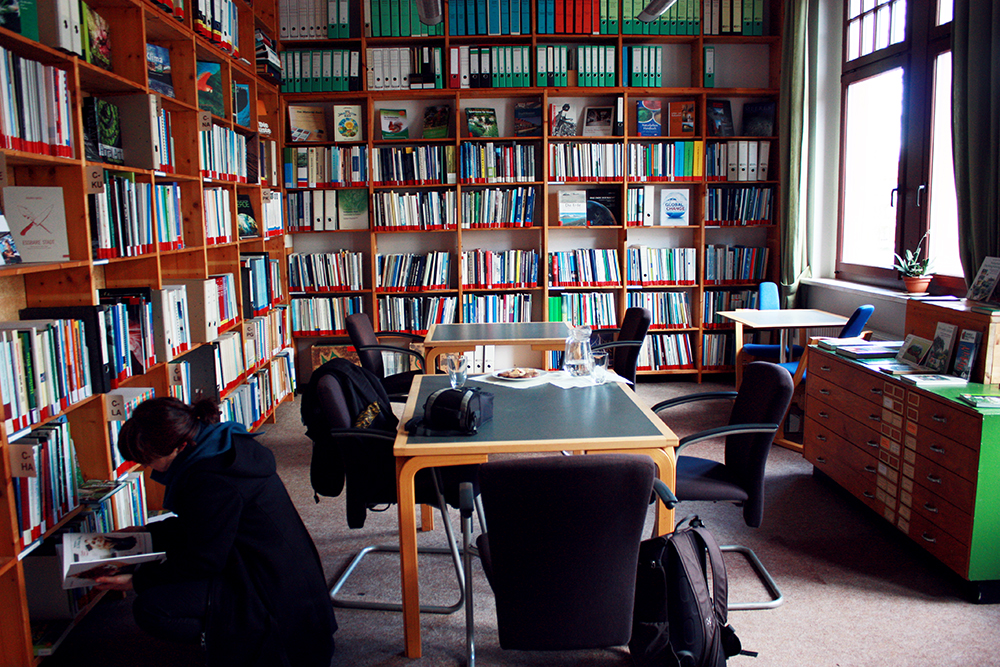 Umweltbibliothek Leipzig Leseecke