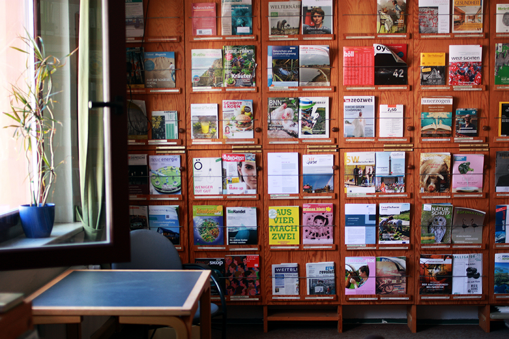 Umweltbibliothek Leipzig Lesezimmer