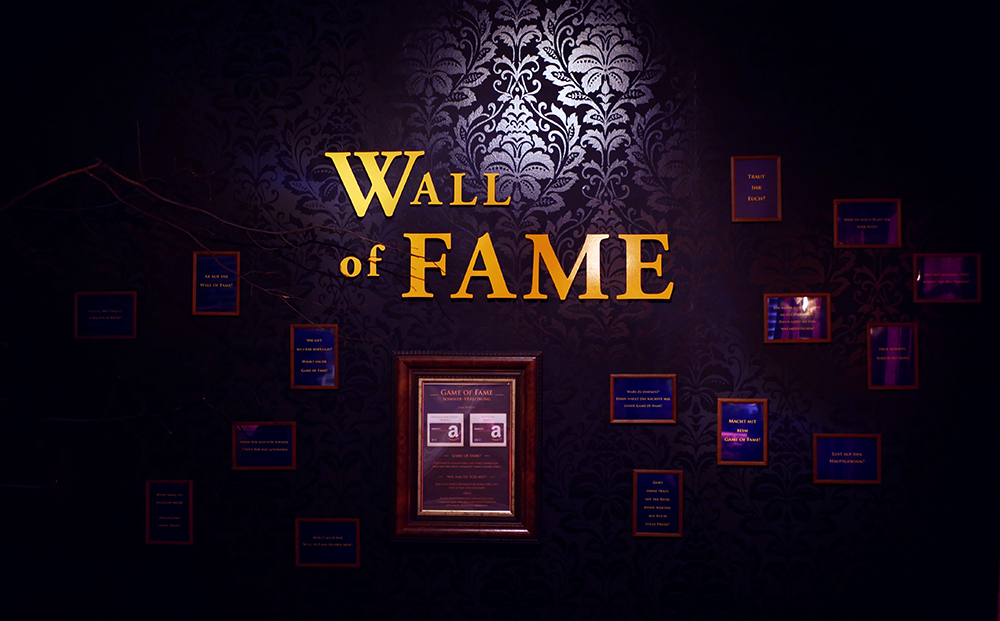 Wall of Fame Roomystery Leipzig