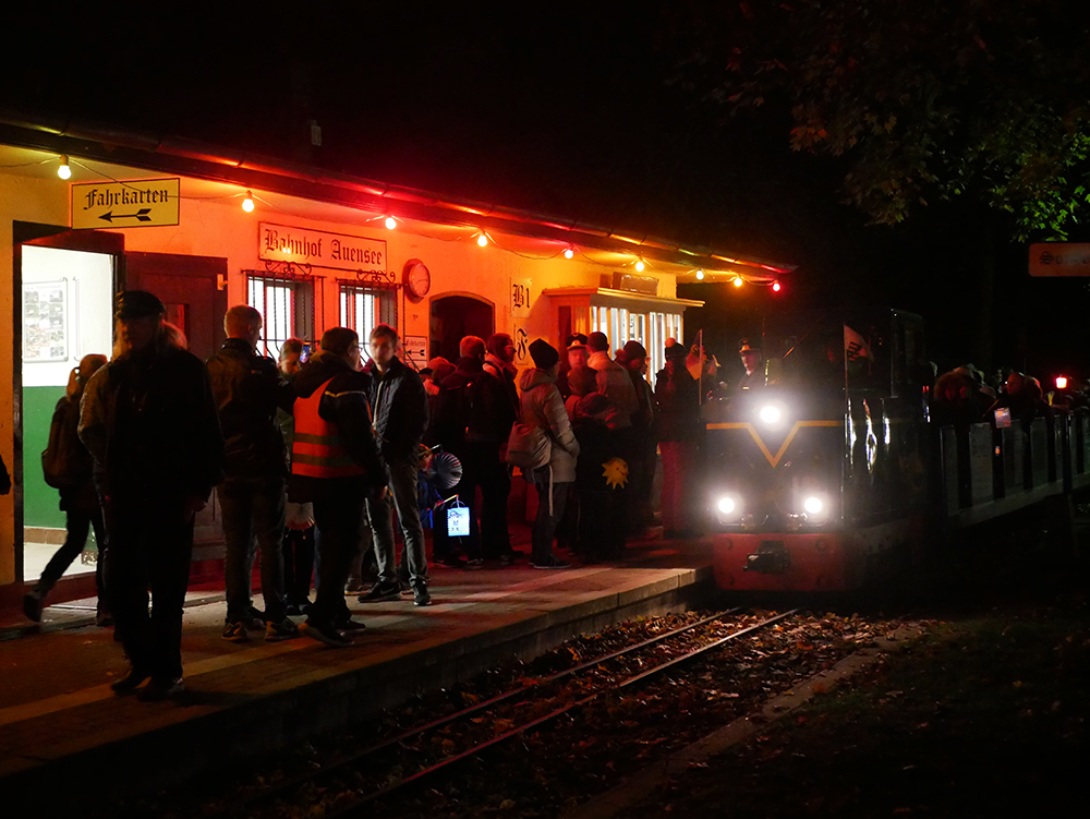 Parkeisenbahn Auensee Saisonausklang