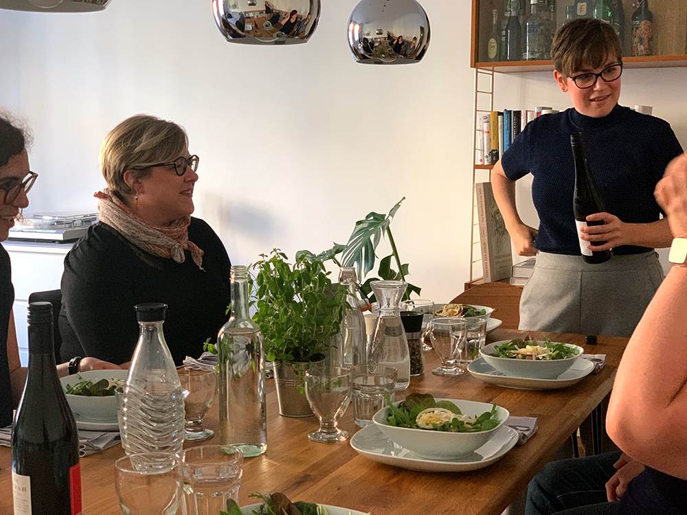 Wohnzimmerdinner Leipzig