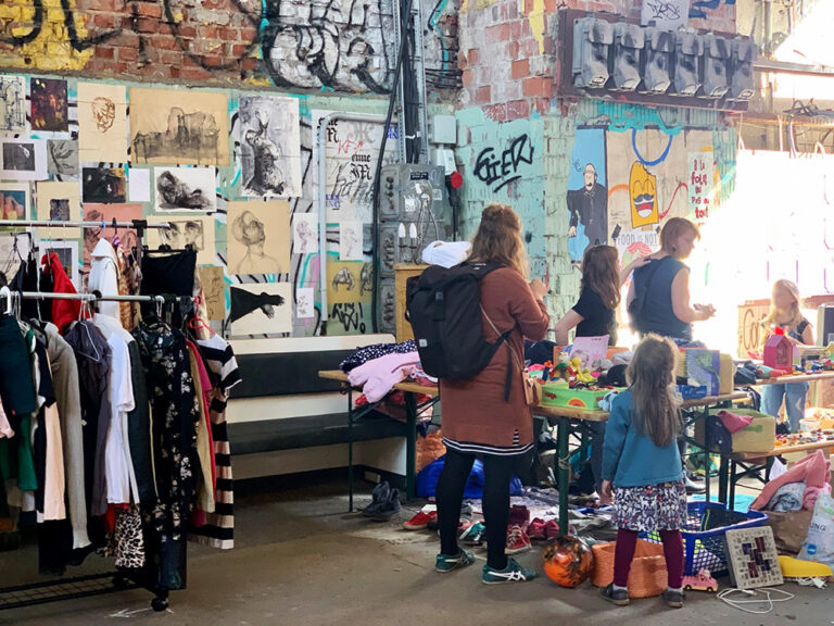 Feinkost Flohmarkt Leipzig am Südplatz Erst 2025 wieder