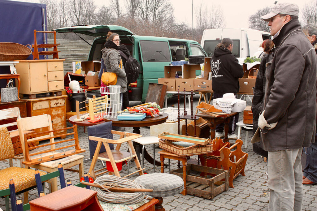 Antikmarkt Leipzig auf der Alten Messe