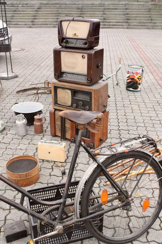 Antikmarkt auf der Messe Leipzig