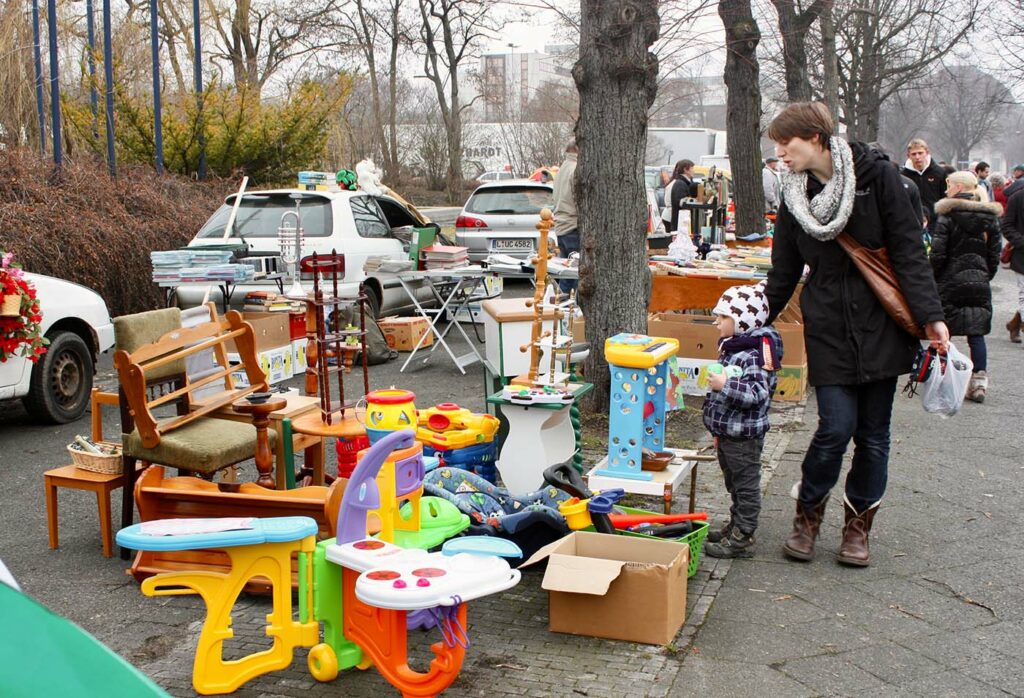 Flohmarkt Alte Messe Leipzig