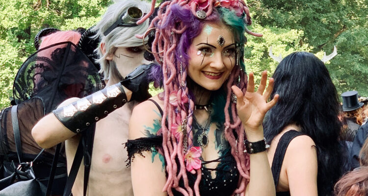 Viktorianisches Picknick in Leipzig