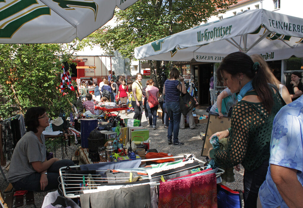 Ilse Biergarten Flohmarkt