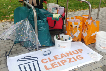 CleanUp Müllsammeln leipzig