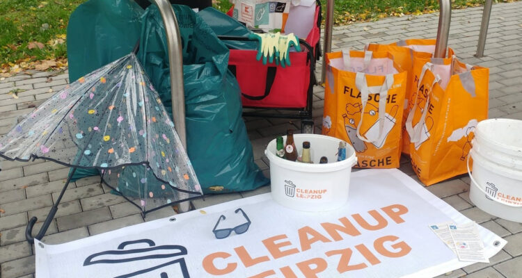 CleanUp Müllsammeln leipzig