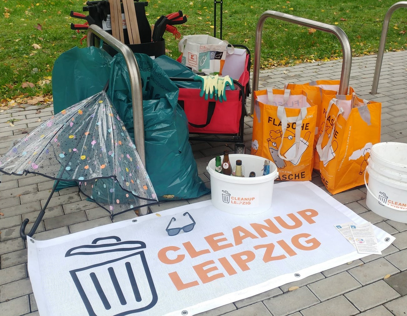 CleanUp Müllsammeln leipzig