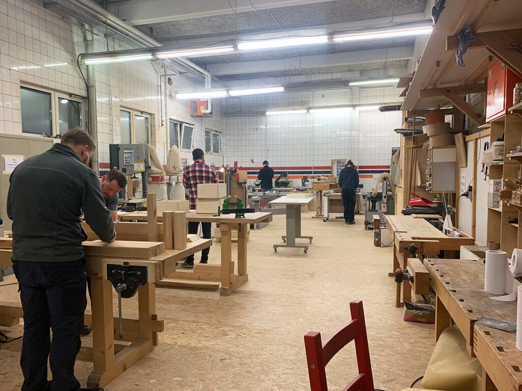 MakerSpace Holz Bearbeitung