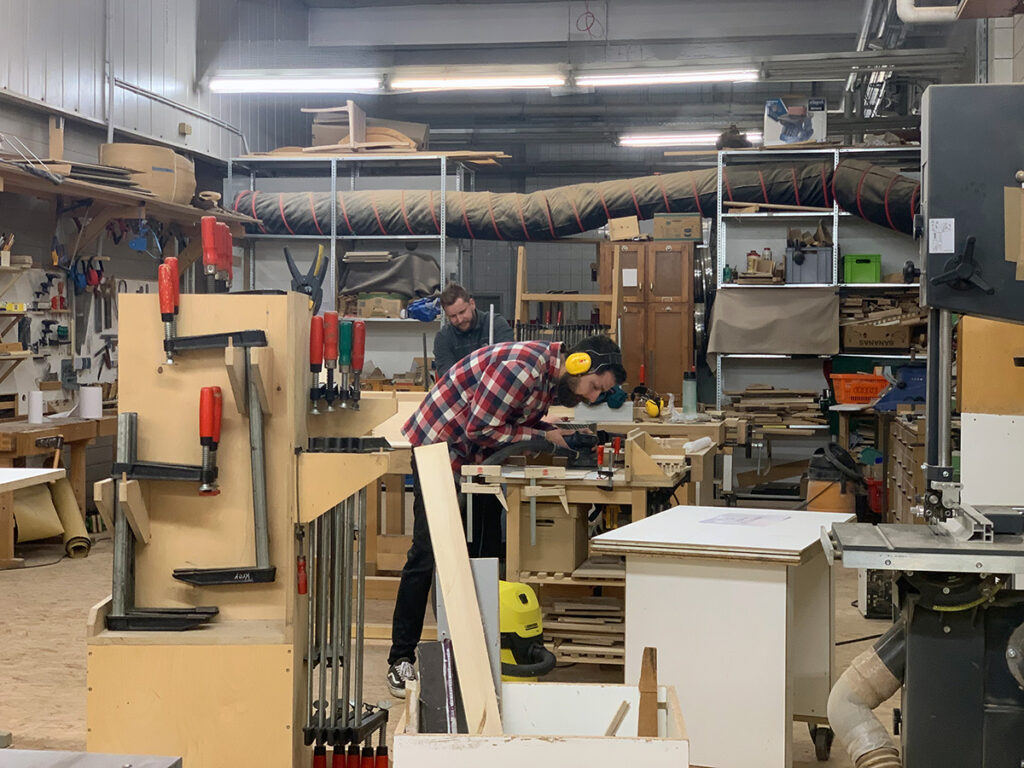 MakerSpace in Leipzig Holzwerkstatt