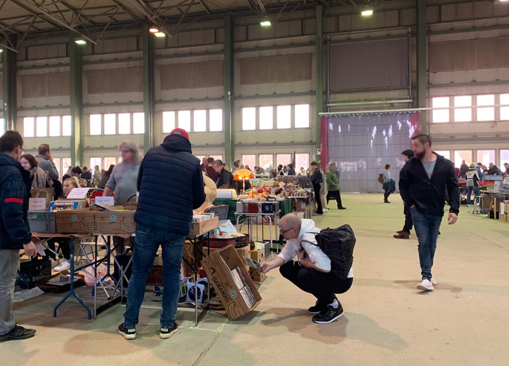 Nachtflohmarkt in Leipzig Trödelmarkt