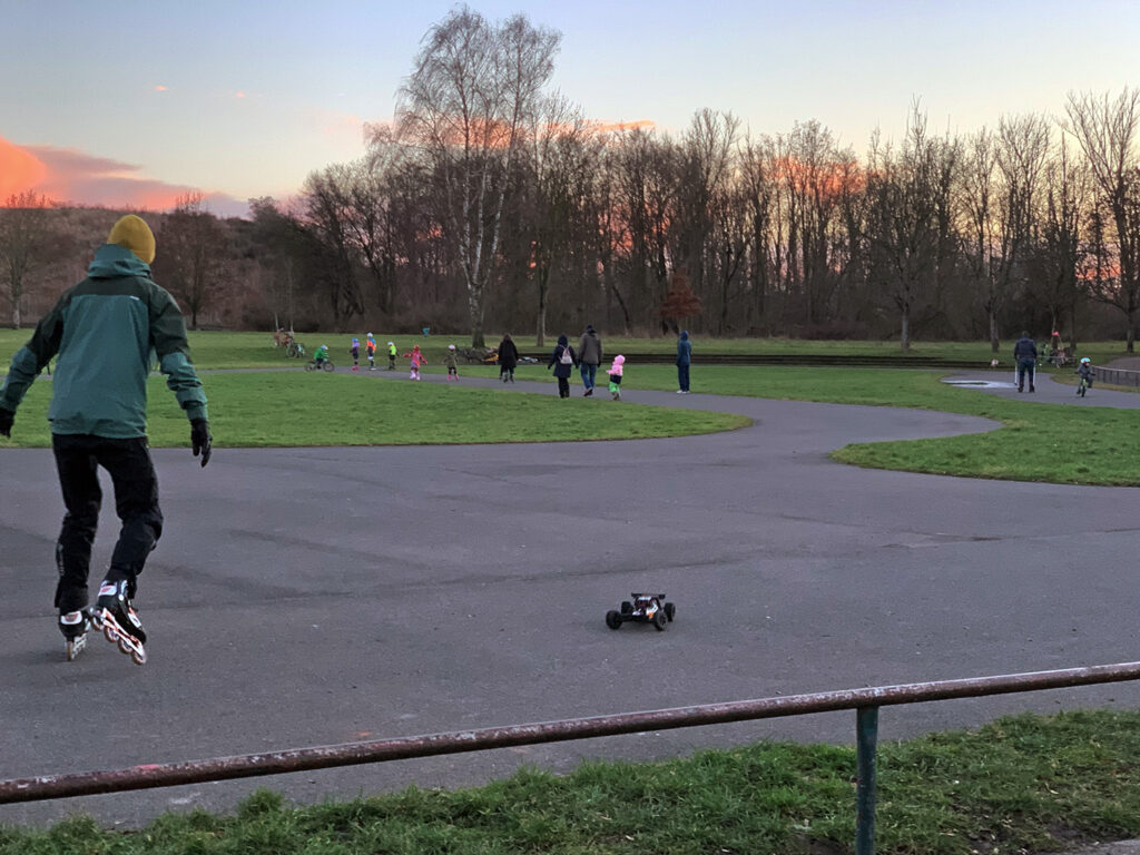 Skatebahn Leipzig Inliner fahren