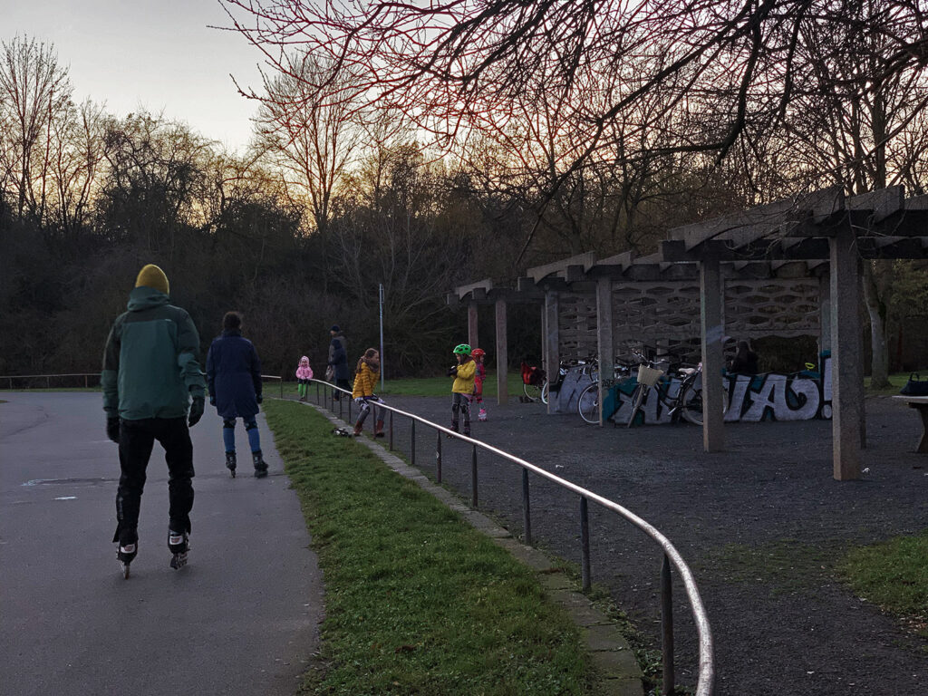 Skaterbahn in Leipzig