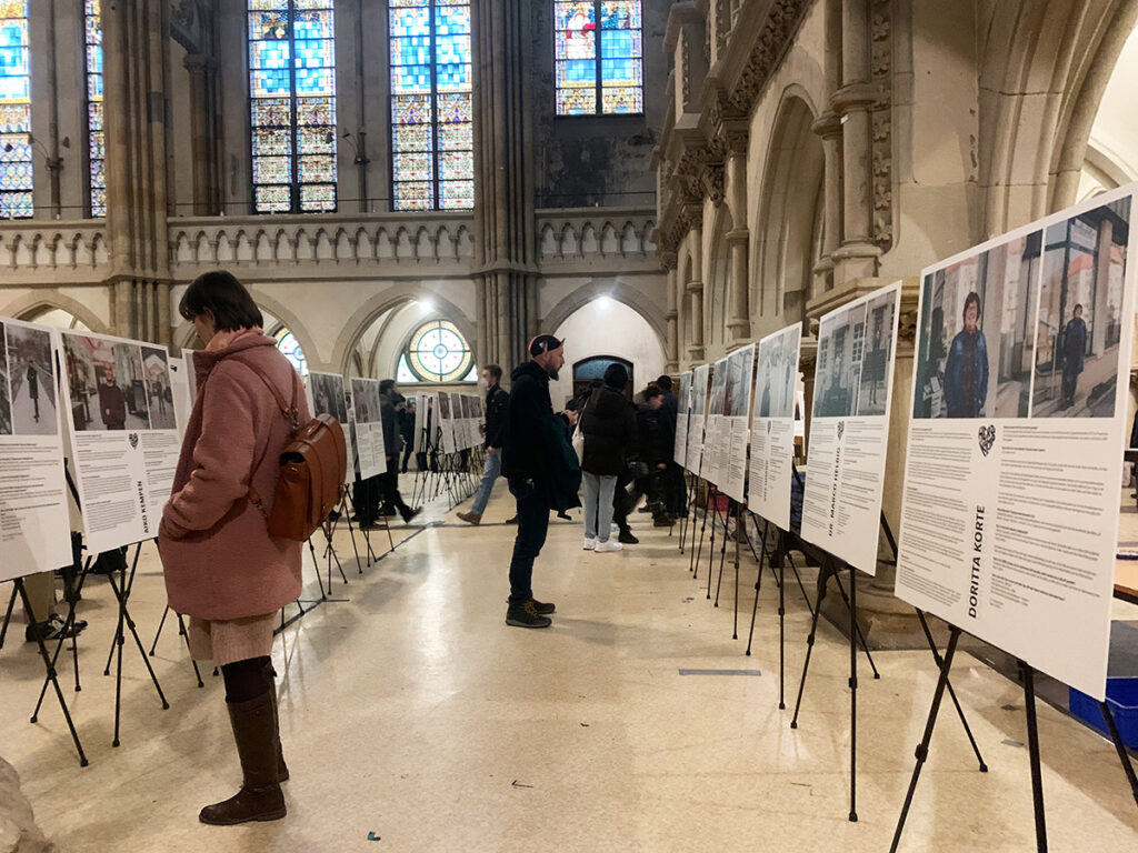 Herzkampf Ausstellung Peterskirche Leipzig