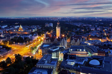 Uniriese Leipzig Panorama Tower Aussichtsplattform
