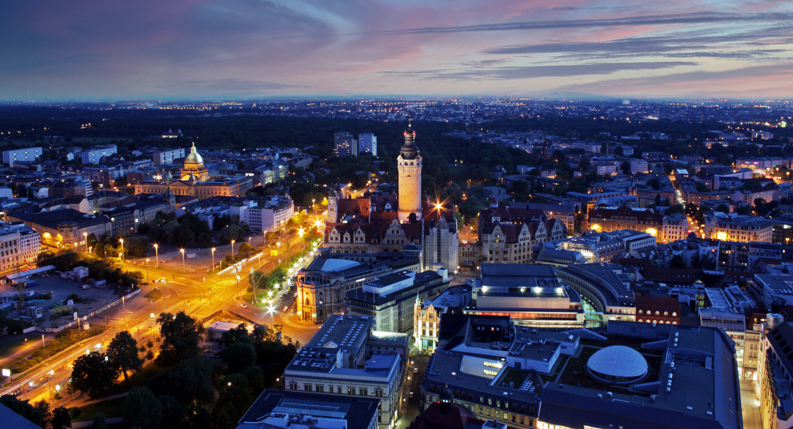 Uniriese Leipzig Panorama Tower Aussichtsplattform