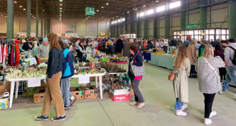Nachtflohmarkt agra messepark Leipzig