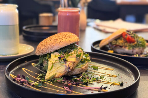 HIN VEG Café Leipzig Burger