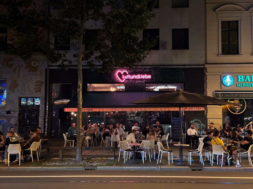 Luft und Liebe Leipzig Bar Karli Freisitz