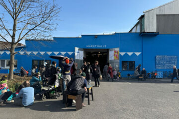 Samstagsmarkt Plagwitzer Markthalle Leipzig Markt