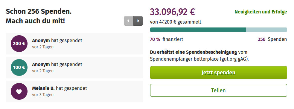 Spenden