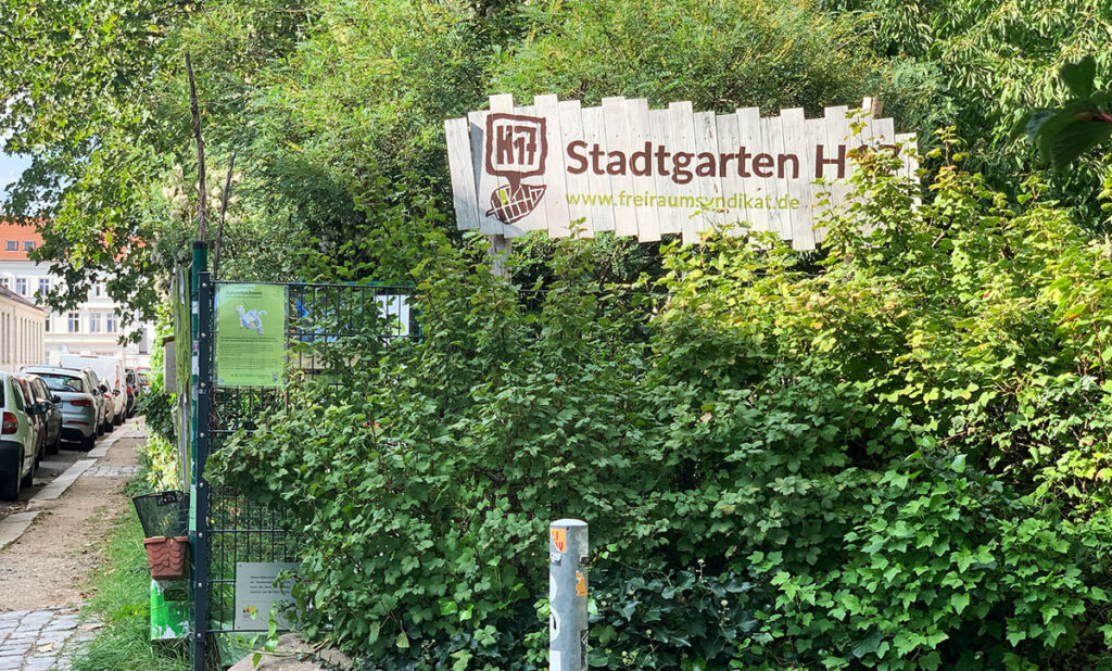 Stadtgarten H17 Hähnelstraße Leipzig